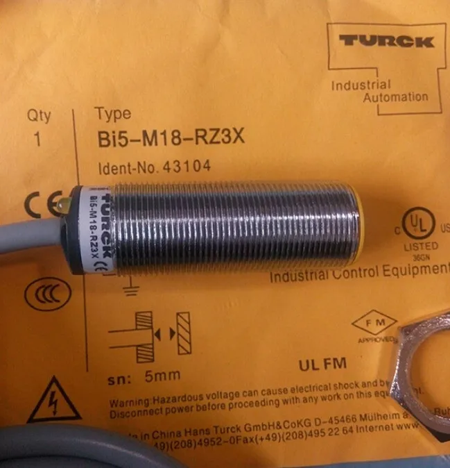 Датчик приближения BI5-M18-RZ3X