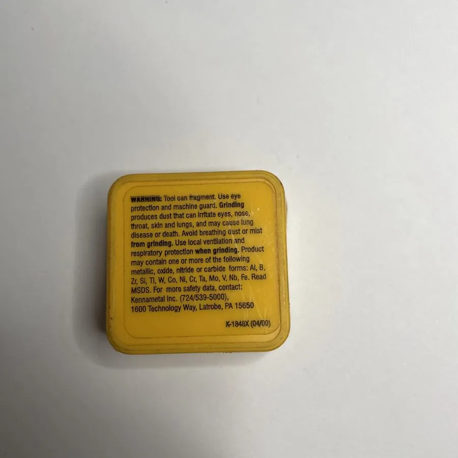 Режущий инструмент KENNAMETAL CCGW3252EFWM KD100 CARBIDE INSERT, MADE IN USA — фото лота 1