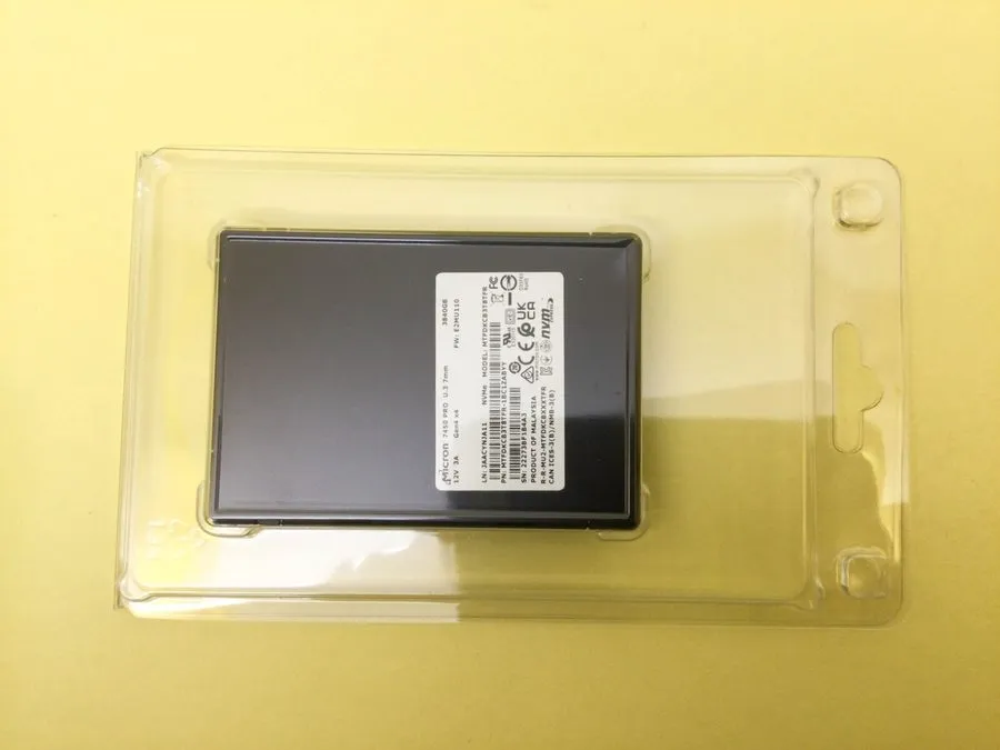 SSD-накопитель Micron 7450 PRO 3.84TB LP PCIe 4.0 x4 NVMe 2.5'' 7mm U.3 SSD MTFD