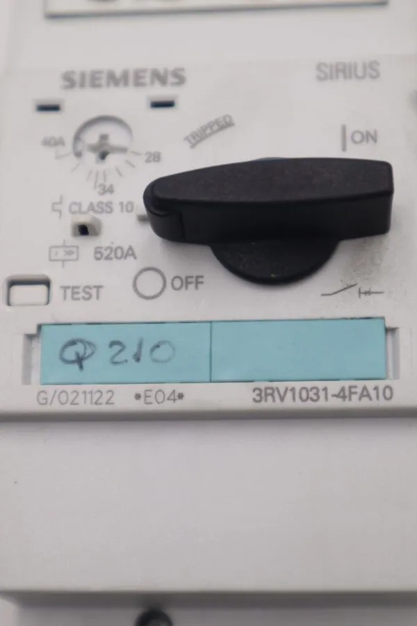 Автоматический выключатель SIEMENS 3RV1031-4FA10 Motor Protection Circuit Breake