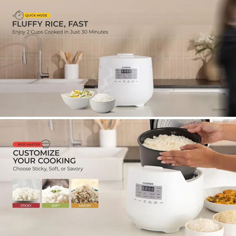 Рисоварка 6-Cup/1.5 Qt.Uncooked Micom Rice Cooker and Warmer Steamer basket 11 O — фото лота 2