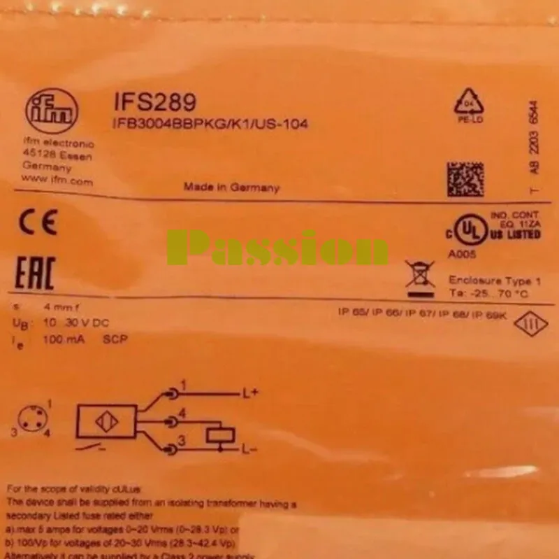 Датчик приближения IFM IFS289 Proximity Switch Sensor