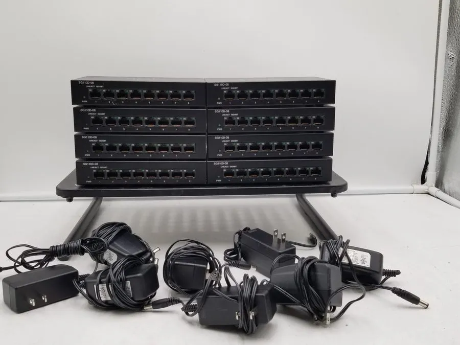 Коммутатор Cisco 8-Port Gigbit Desktop Switch With Power Cord SG110d-08