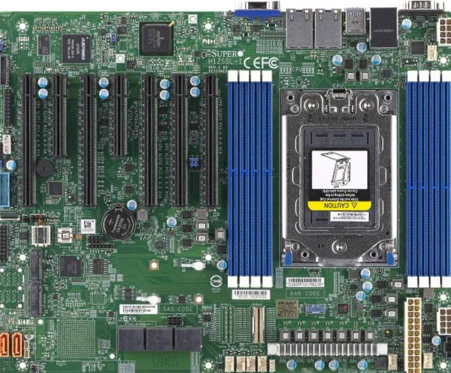 Процессор Supermicro H12SSL-i+AMD EPYC 7A23 48 cores 96 threads 2.65ghz combinat