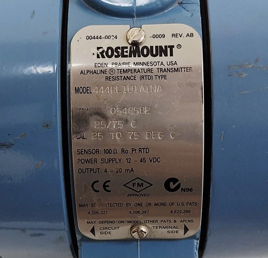Датчик температуры Rosemount Temperature Transmitter 444RL1U1A1NA