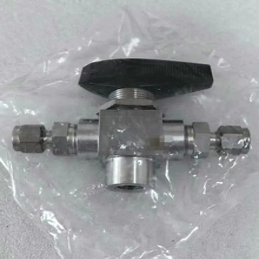 Клапан Swagelok SS-83XKS4 Stainless Steel 3-Piece High Pressure 3-Way Ball Valve — фото лота 2