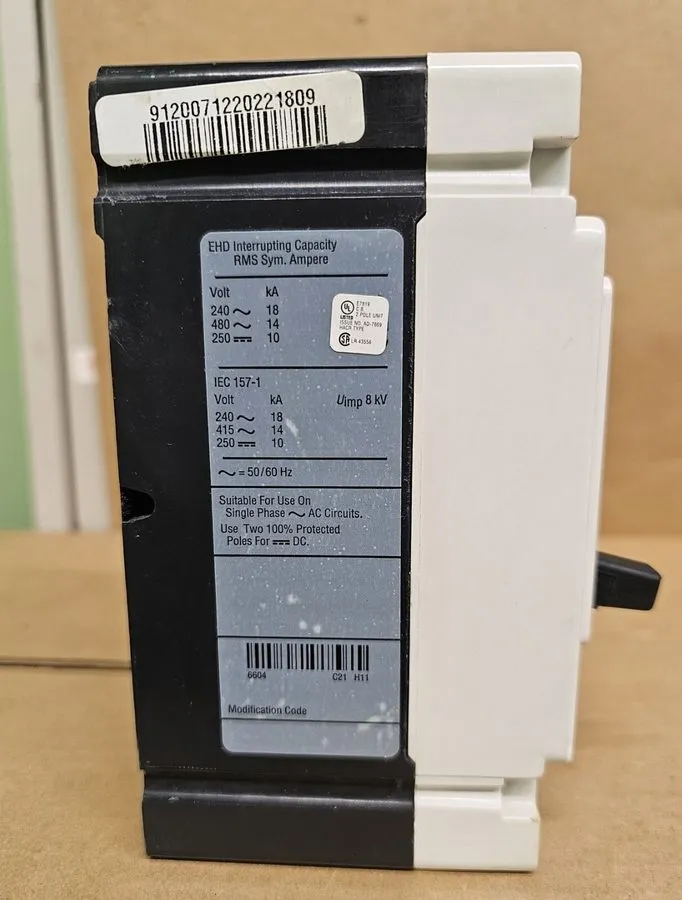 Автоматический выключатель Eaton/Cutler Hammer EHD2060L Industrial Circuit Break