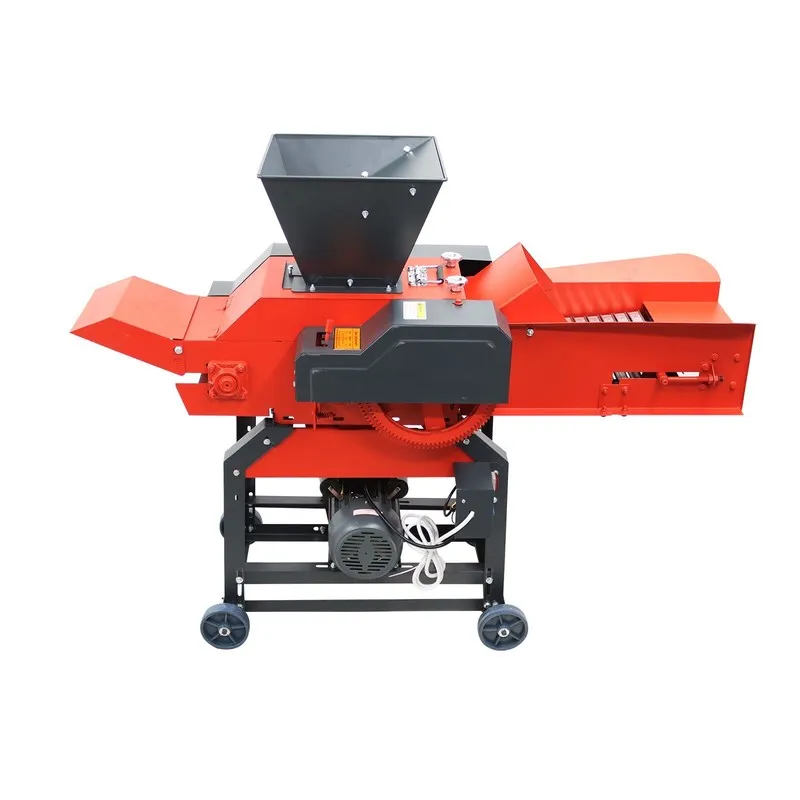 Конвейер 220V 4 Blades Grass Cutting & Silk Kneading Machine 400-800kg/h w/ Belt