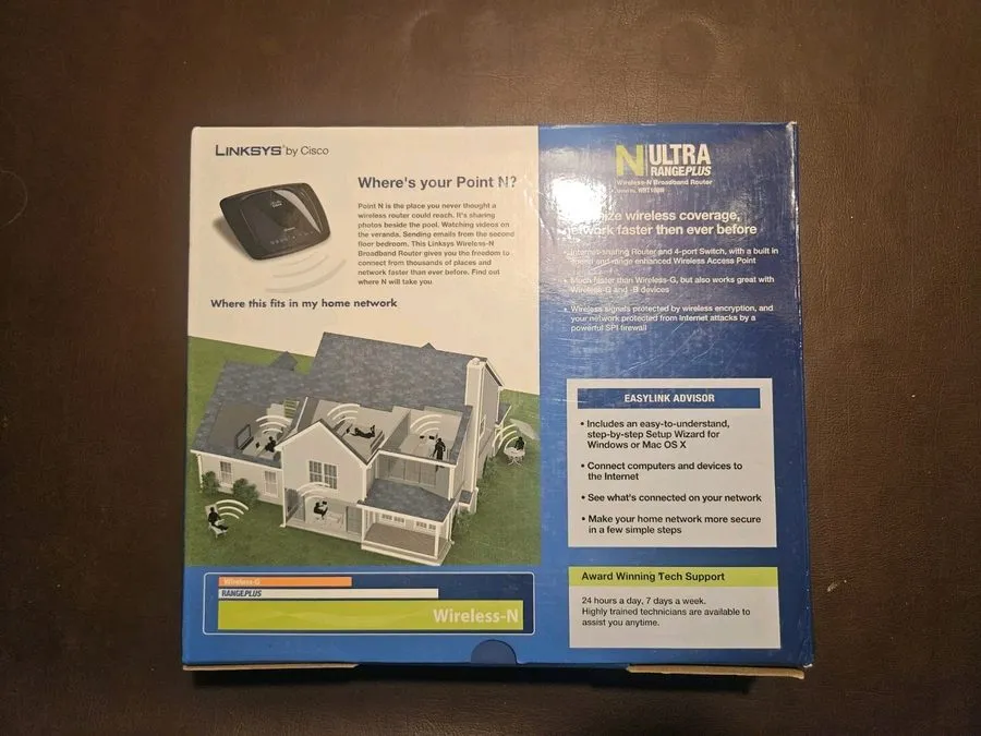 Маршрутизатор Linksys WRT610N 270 Mbps 4-Port Gigabit Wireless N Router