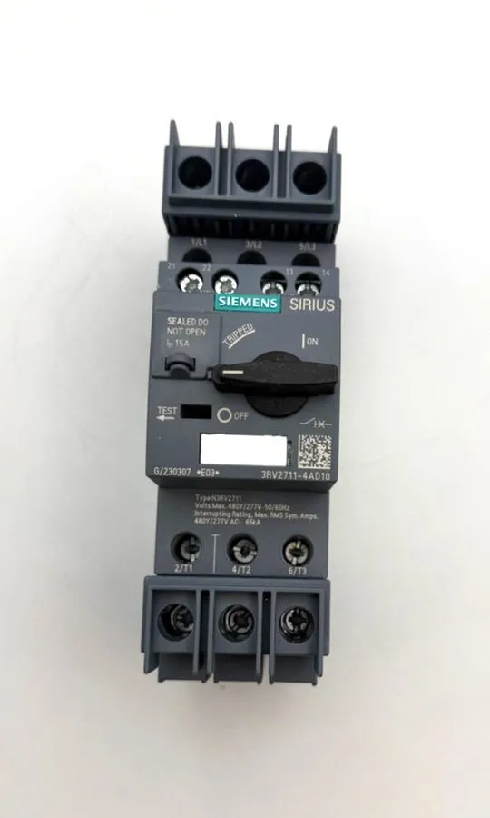 Автоматический выключатель Siemens 3RV2711-4AD10 Motor Protection Circuit Breake — фото лота 2