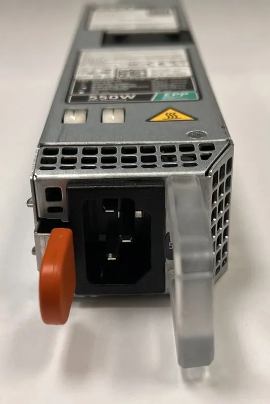 Комплектующее сервера Dell PowerEdge R430 550 W Hot Swap 1U Server Power Supply  — фото лота 2
