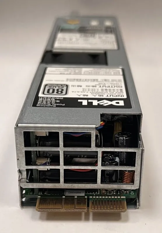 Комплектующее сервера Dell PowerEdge R430 550 W Hot Swap 1U Server Power Supply  — фото лота 3