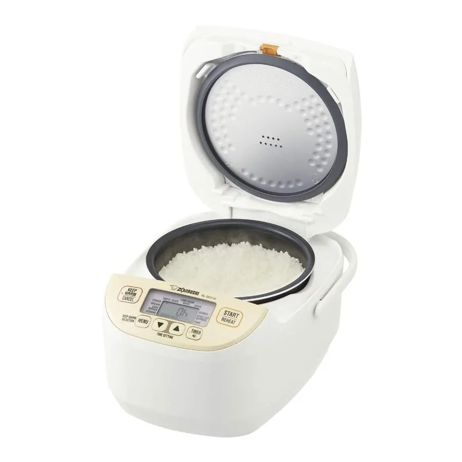 Рисоварка NL-DCC10CP Micom Rice Cooker & Warmer, 5.5 Cups, Pearl Beige — фото лота 4