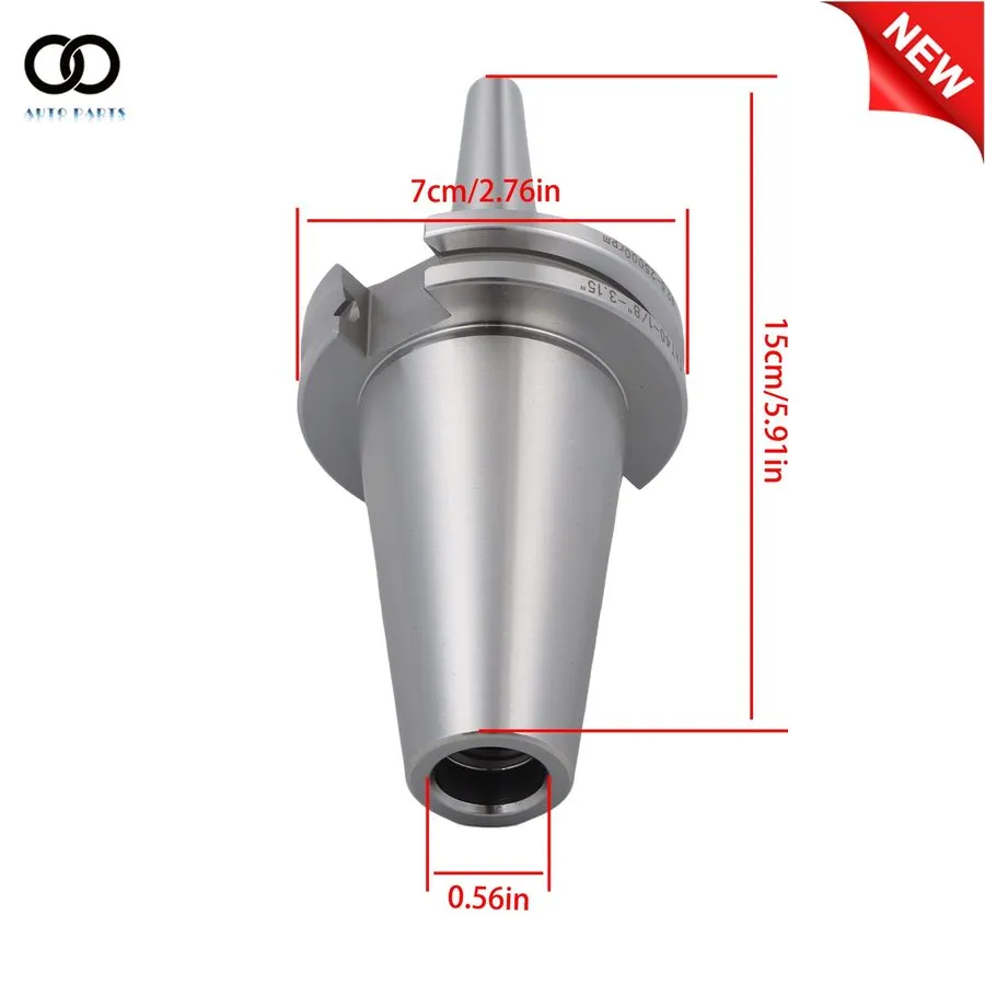 Режущий инструмент CAT40 1/8” × 3.15" Shrink Fit End Mill Tool Holder TIR 0.0002