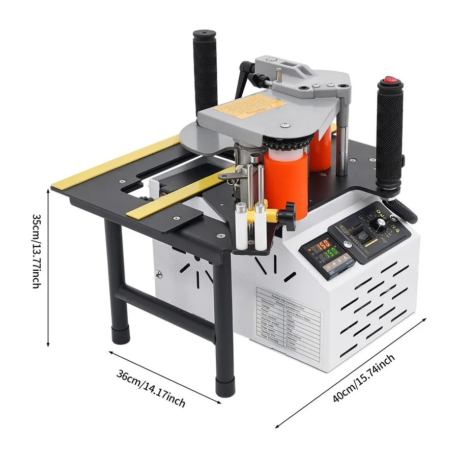 Оборудование ЧПУ Portable Woodworking Edge Banding Machine Double Glue Edge Band