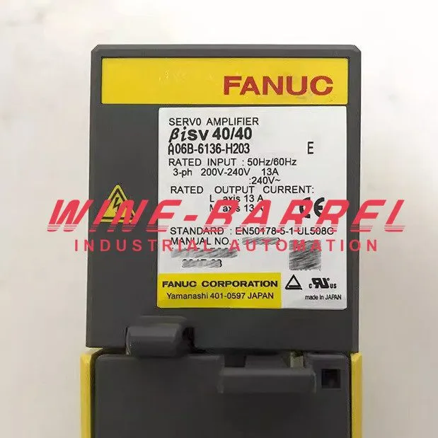 Сервоусилитель Fanuc Servo Drive Amplifier A06B-6136-H203