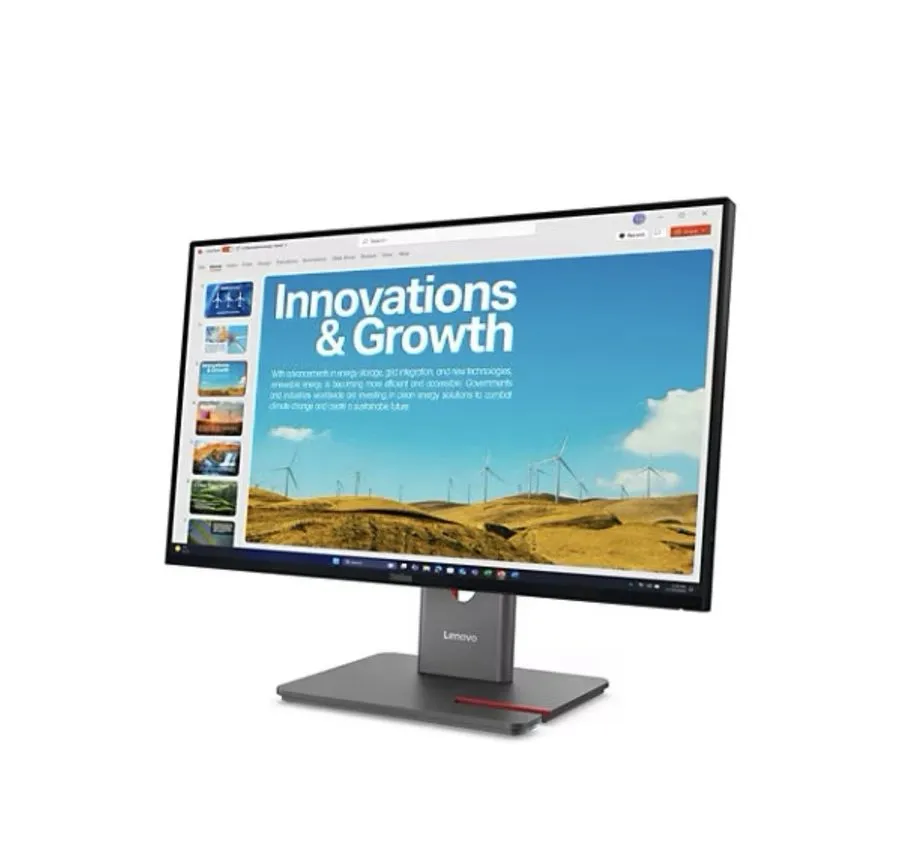 Монитор Lenovo ThinkVision P24QD-40 24 Class WQHD LED Monitor 16:9 Eclipse Black — фото лота 2