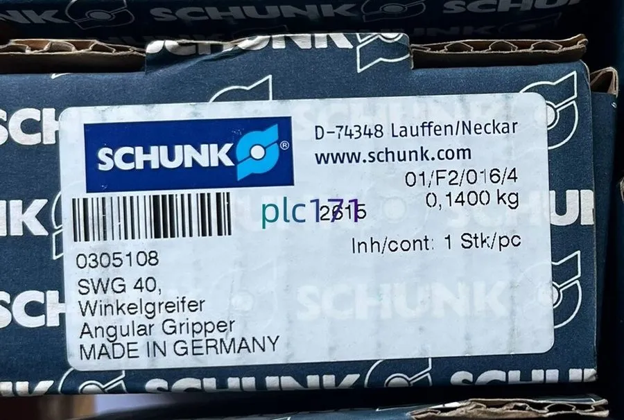 Робот schunk 0305108 SWG 40 Clamp Jaw Cylinder