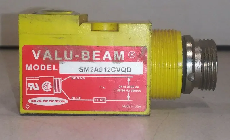 Фотоэлектрический датчик BANNER VALU-BEAM PHOTOELECTRIC SENSOR SM2A912CVQD