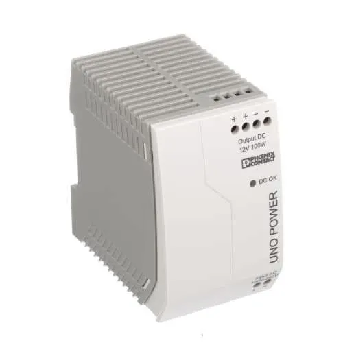 Блок питания PHOENIX CONTACT IE 2902997 Power Supply,AC-DC,UNO,DIN Rail Mount,1 
