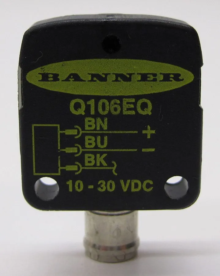 Фотоэлектрический датчик Banner Q106EQ Sensor Photoelectric Emitter 10-30VDC — фото лота 2
