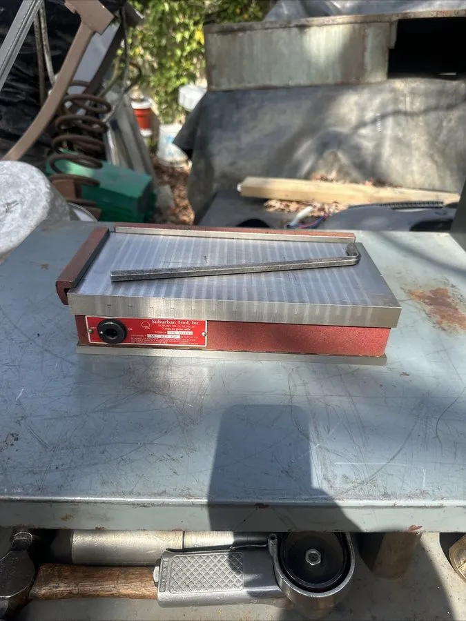 Патрон Suburban Tool MC-612-S2 6x12" Magnetic Chuck Sine-set Sine Plate Surface 