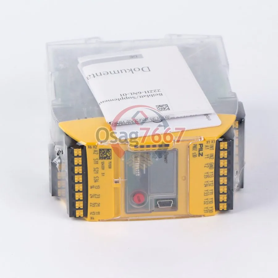 Реле безопасности Pilz PNOZ s30 750330 Safety Speed Monitor Relay 24-240VAC/DC