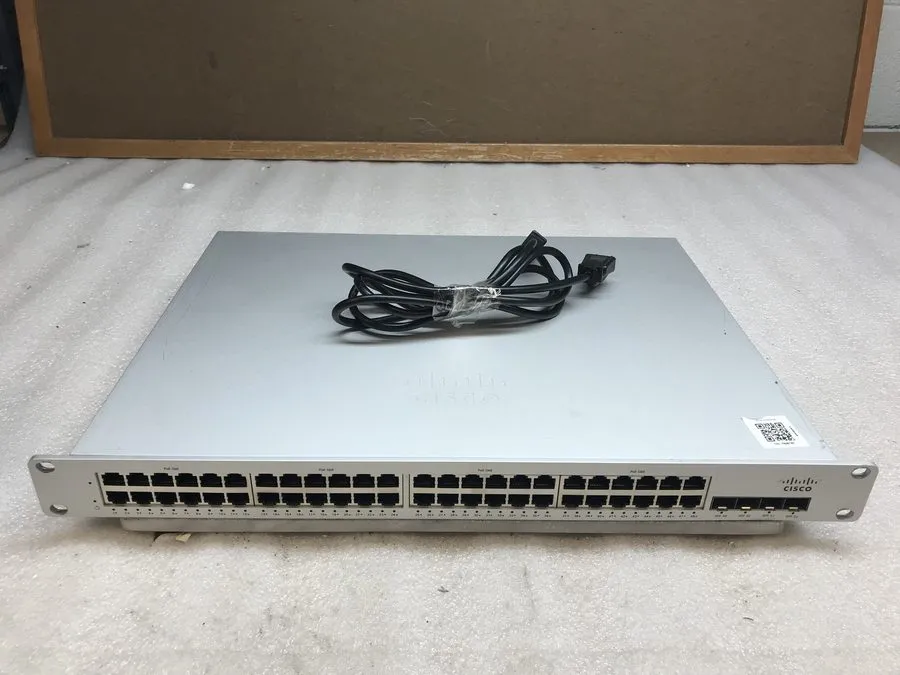 Коммутатор Cisco Meraki MS210-48FP 48-Port Gigabit PoE+ Cloud Switch 740W Budget