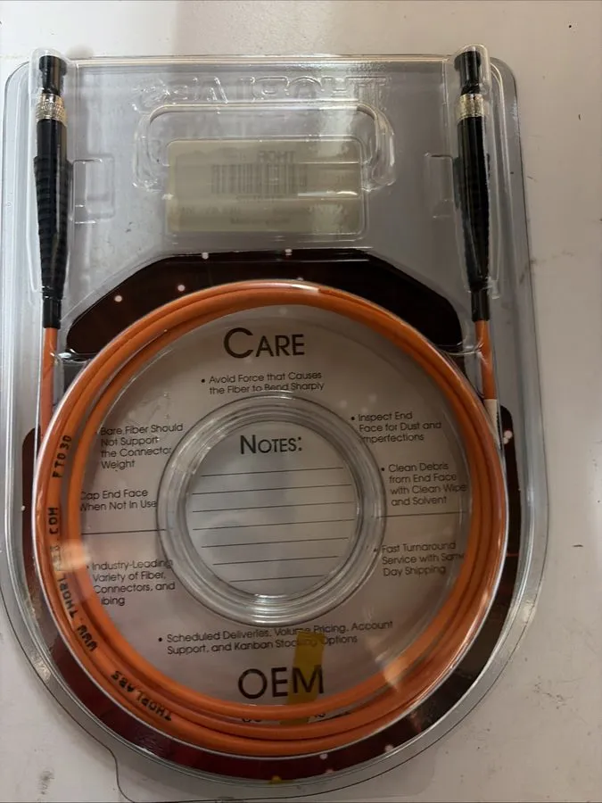 Кабель THORLABS M44L02 10um 2m Optic Patch Cables — фото лота 2