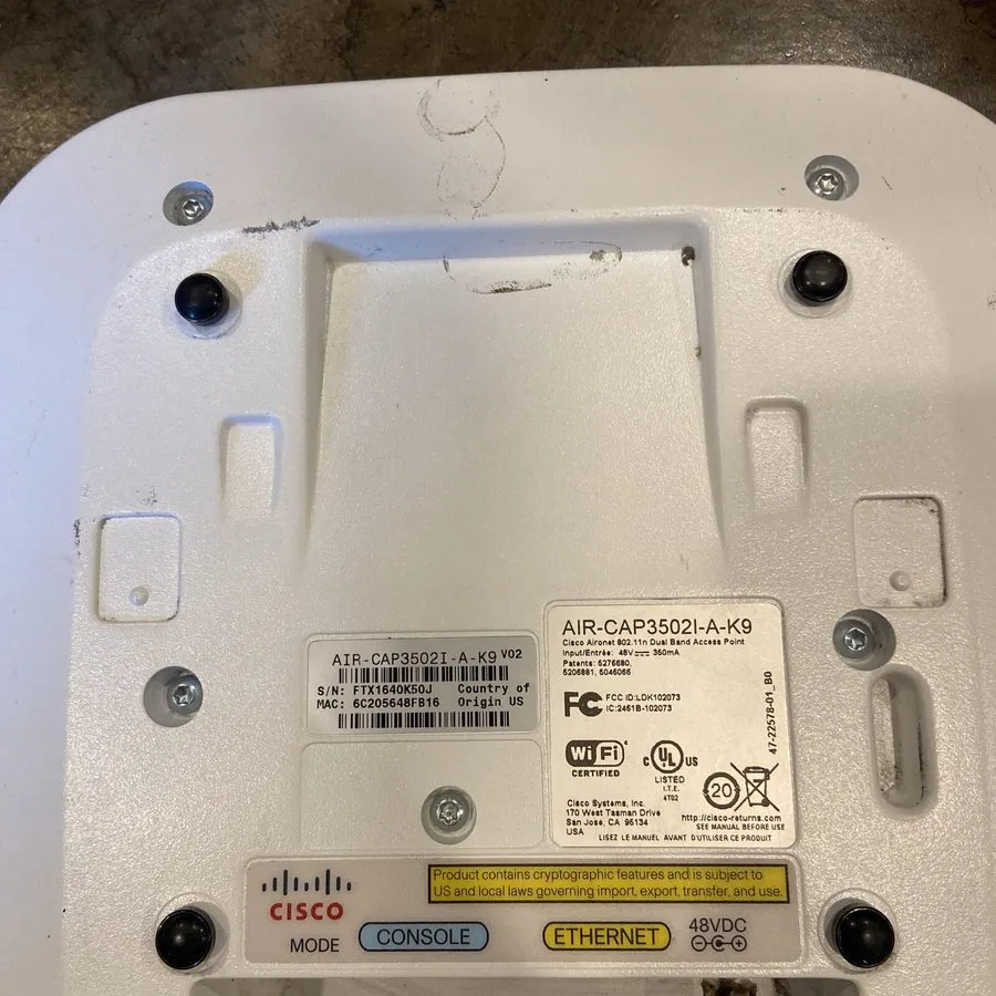 Точка доступа Wi-Fi 3 CISCO AIR-CAP 35021-A-K9 Dual Band Access Point