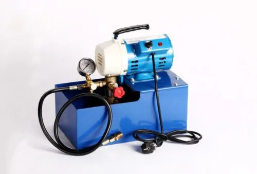Насос 2.5MPA Electric Pressure Test Pump Hydraulic Piston Testing Pump 220V ss