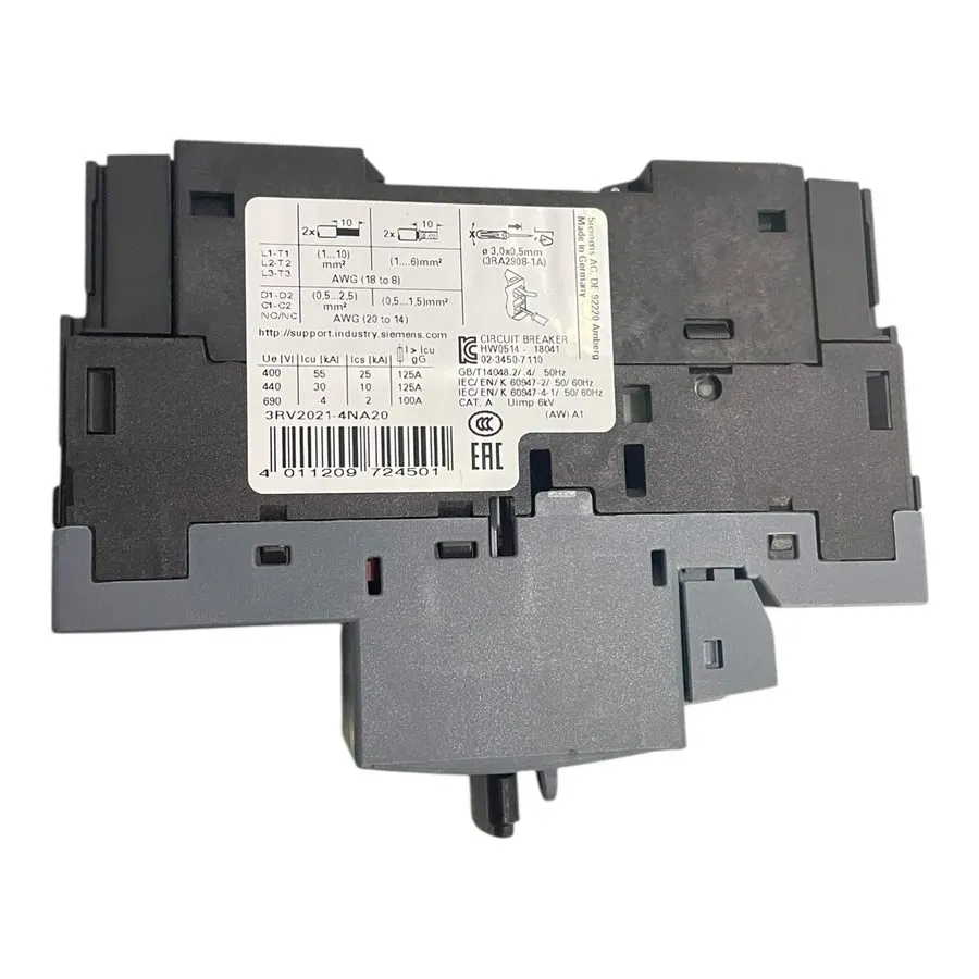 Автоматический выключатель SIEMENS 3RV2021-4NA20 Motor Protection Circuit Breake