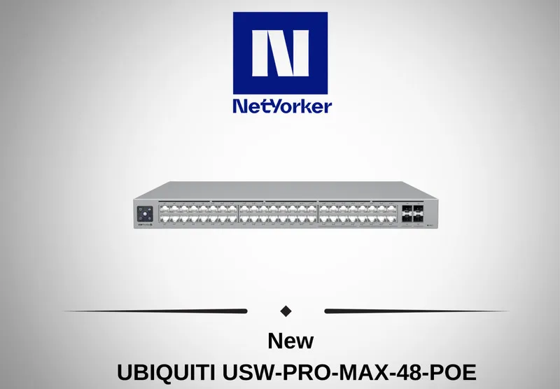 Коммутатор Ubiquiti UniFi USW-PRO-MAX-48-POE 48 Port 48x2.5GbE 10G PoE++ Switch