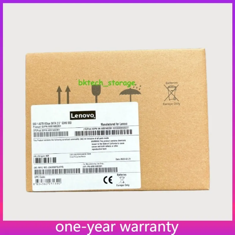 Сервер Lenovo 03KH065 ThinkSystem 4XB7A82261 2.5" 1.92TB Intensive SATA 6Gb HS S