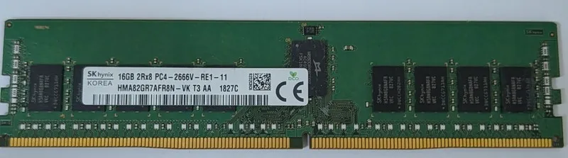 Модуль памяти SK Hynix HMA82GR7AFR8N-VK T3 AA 16GB 2Rx8 PC4-2666V DDR4 ECC Serve