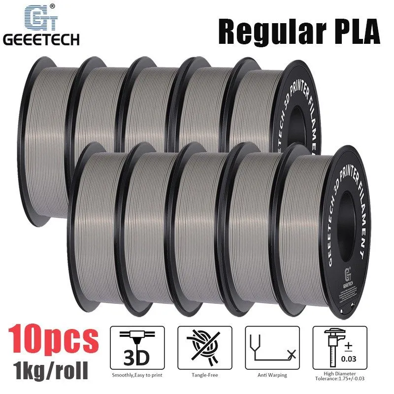 3D-принтер GEEETECH 3D Printer Filament PLA/ABS+/PETG/TPU/Resin 1.75mm 1KG/Roll