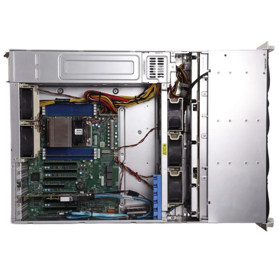 Процессор Supermicro Server // EPYC 7232P, 32GB RAM, 16x LFF, H12SSL-i, 2x PSU,