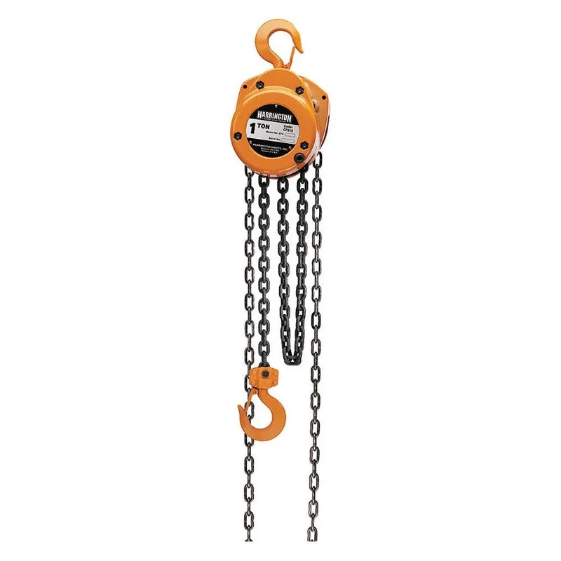 Таль Harrington Cf010-10 Manual Chain Hoist, 2000 Lb., Lift 10 Ft