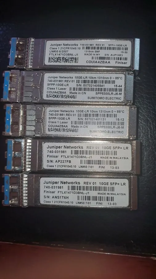 Трансивер Juniper EX-SFP-10GE-LR 10GB SFP+ Unsed condition