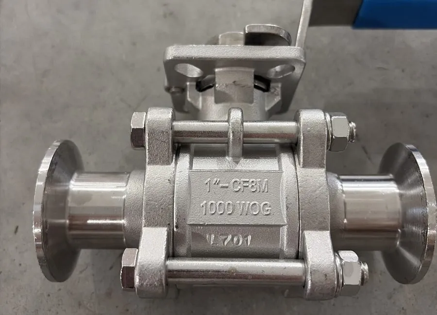 Клапан 1-1/2" Stainless Steel Ball Valve Body Full Port, 1000WOG