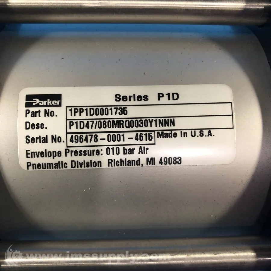 Пневмоцилиндр Parker 1PP1D0001735 Pneumatic Cylinder FNIP