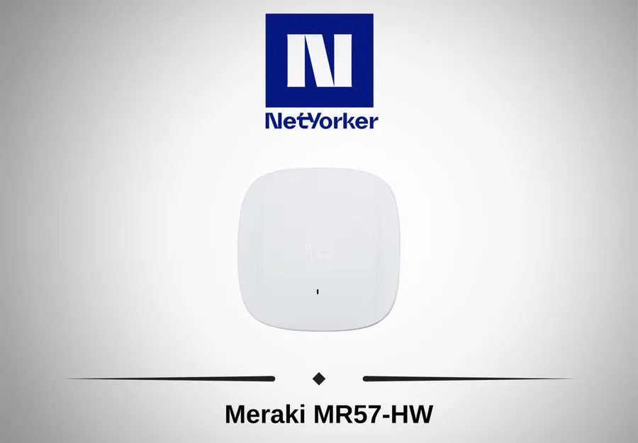 Точка доступа Wi-Fi Cisco Meraki MR57-HW 802.11aX DC/PoE Wireless Access Point