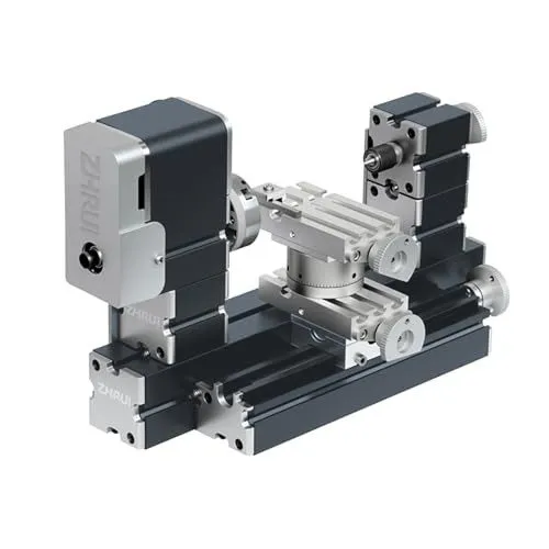 Оборудование ЧПУ High Power 60W Powerful Mini Metal DIY 4-axis Rotating Lathe La
