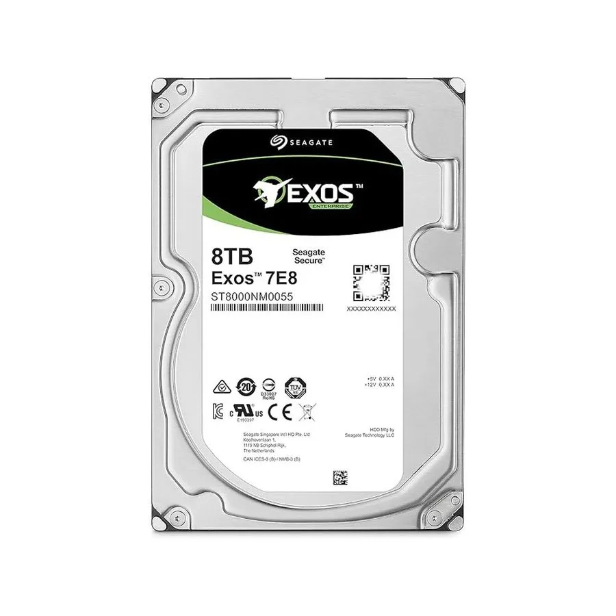 Жёсткий диск Seagate Exos 7E8 8TB ST8000NM0055 3.5" SATA III Enterprise Hard Dri