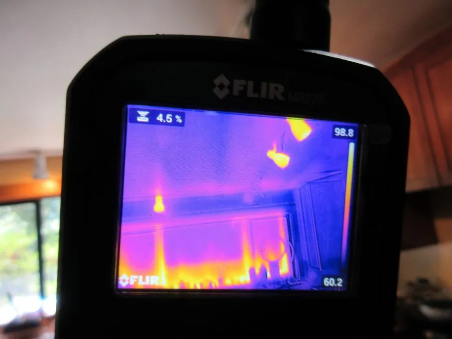 Тестер Flir Model MR277 All-in-One Thermal Imaging Moisture Meter in great condi