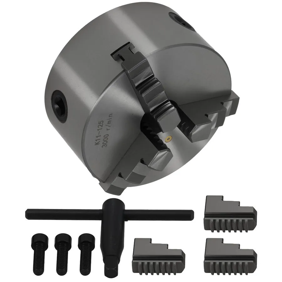 Режущий инструмент 3-Jaw Self-Centering Lathe Chuck 125mm K11-125