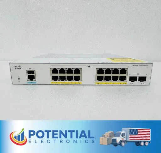 Коммутатор Cisco C1000-16P-E-2G-L 16 port POE switch shipping
