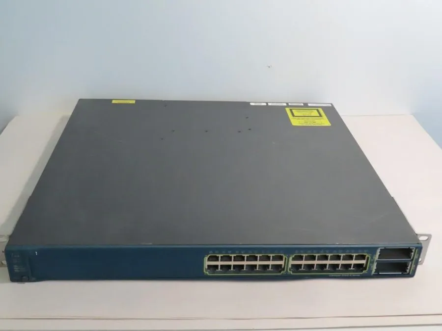 Коммутатор Cisco Catalyst 3560E-TD WS-C3560E-24TD-E 24 Port Gig Switch + 2 X2 10