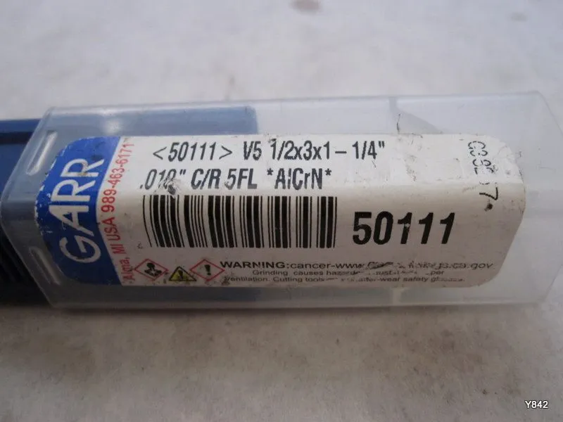 Режущий инструмент Niagara Cutter 62021 3/4" Shank 5-flute Carbide End MIll Micr