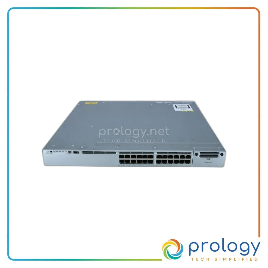 Коммутатор Cisco Catalyst WS-C3850-24P-E Switch 24 Port Gigabit PoE+ 715W